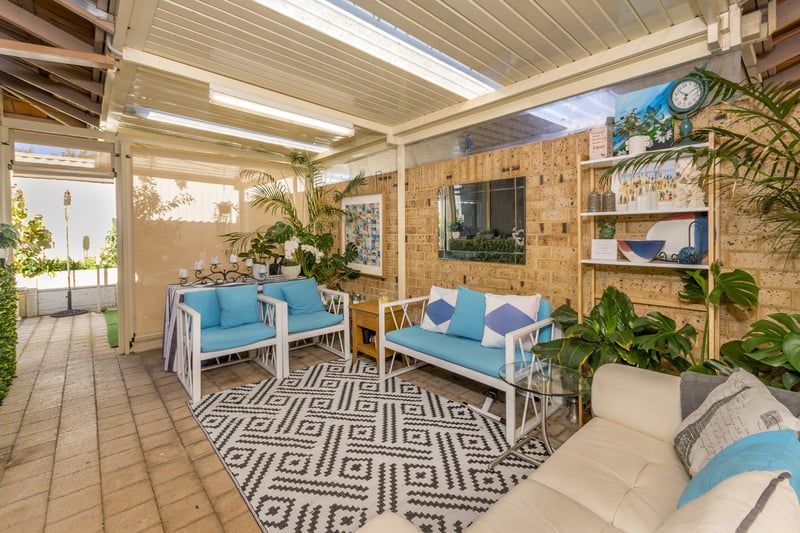 Sunny Yard and Vibrant Village Lifestyle