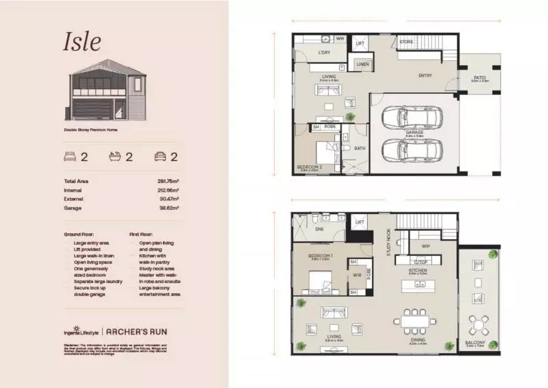 Contemporary Double-Storey Design with Lakeside Luxury