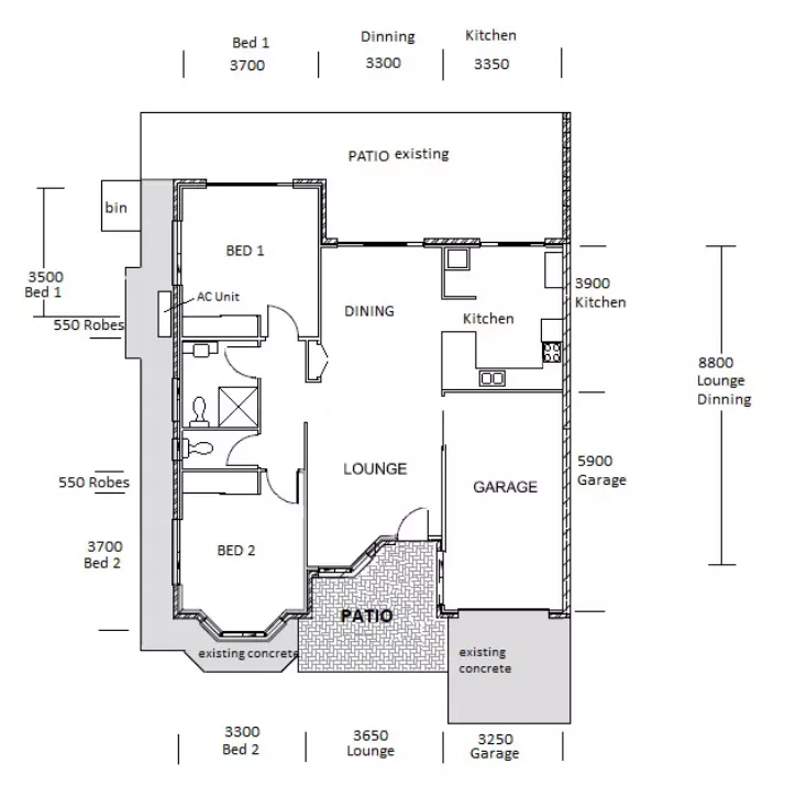 Great central location!