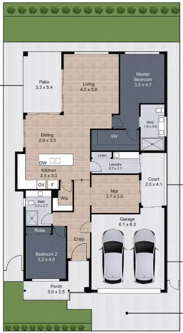 Site 442 - Established Gullane H2