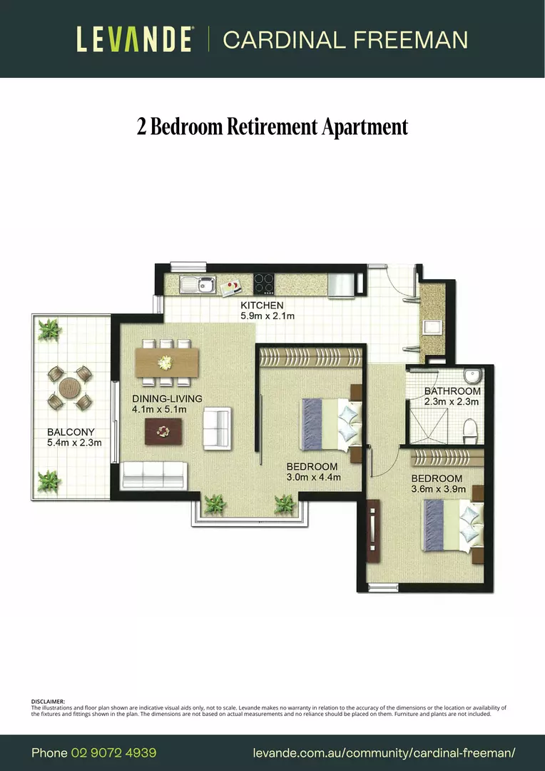 335/137 Victoria Street, Cardinal Freeman Retirement Village, Ashfield