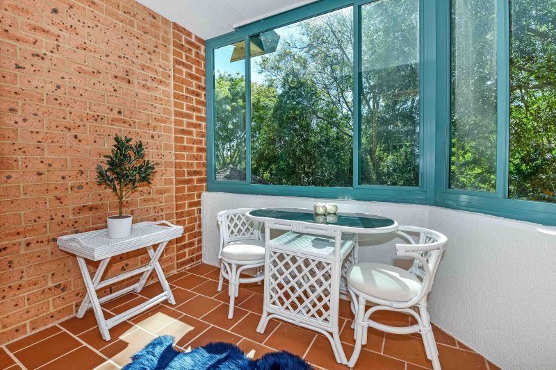 North facing two bedroom serviced apartment with three enclosed balconies