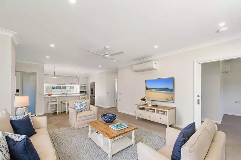 Serene retirement living with scenic golf course outlooks