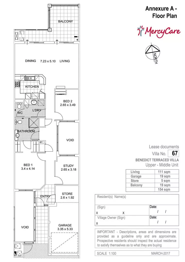 Elevated position in the heart of the village