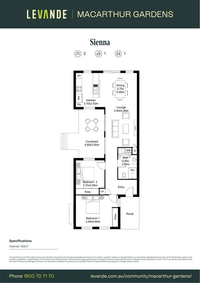 Two Bedroom | Villa 116