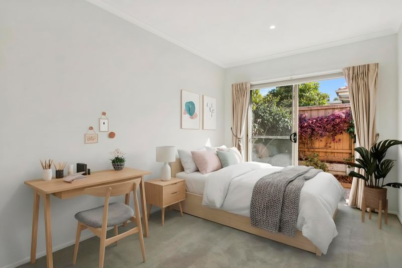 Stylish 2-bed + study villa with large open-plan living area