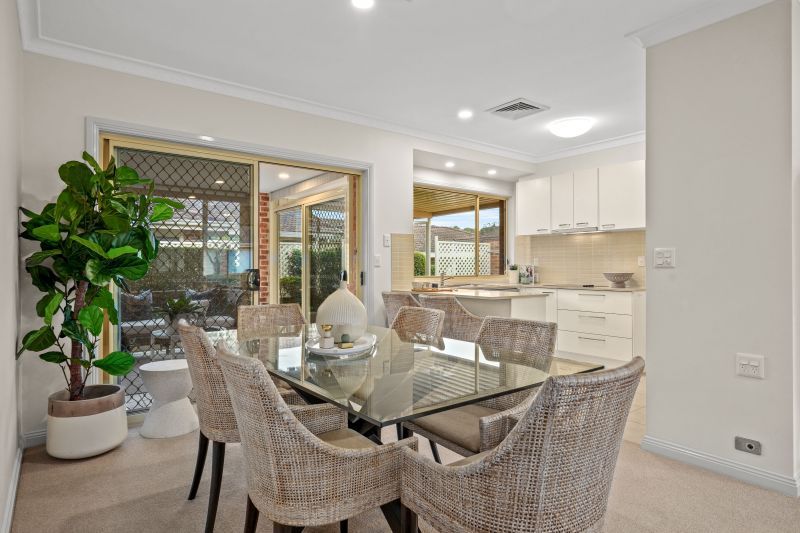 East facing rear aspect with enclosed sunroom & patio area for entertaining