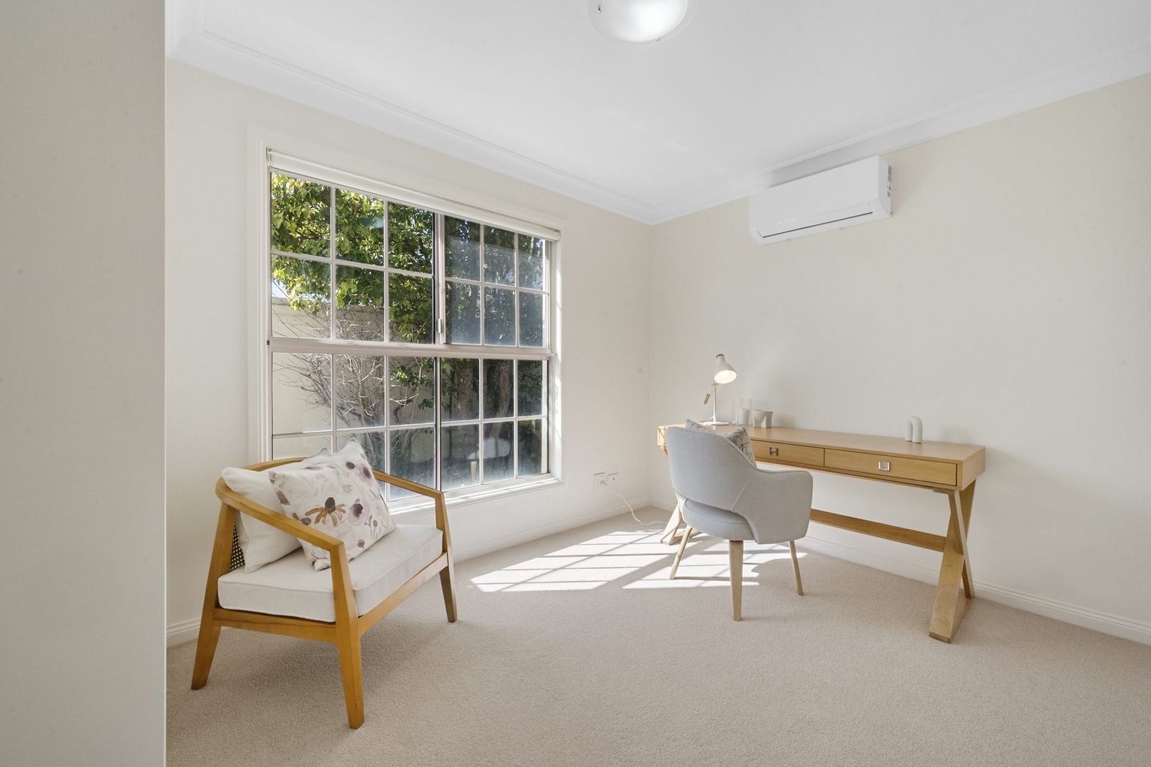 Corner Position with Room to Relax