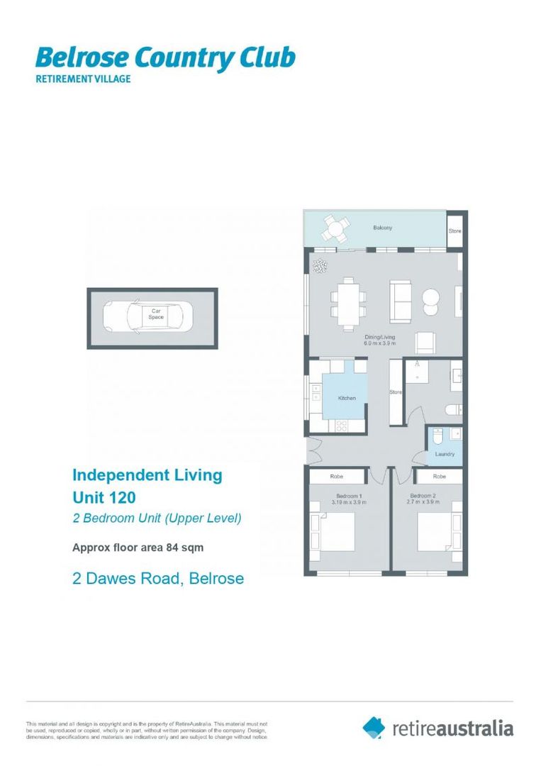 Exquisitely renovated light-filled unit overlooking croquet lawn.