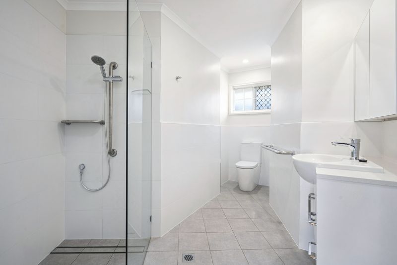 Beautiful two-Bedroom villa with sun-drenched sunroom featuring one bathroom plus a separate toilet.