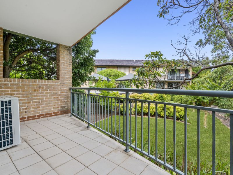 Garden facing ground level unit