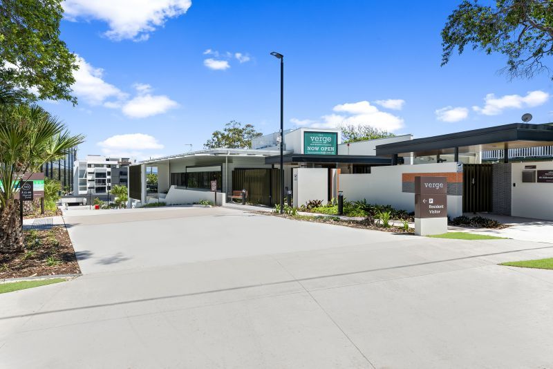 Contemporary north-facing apartment with spacious balcony