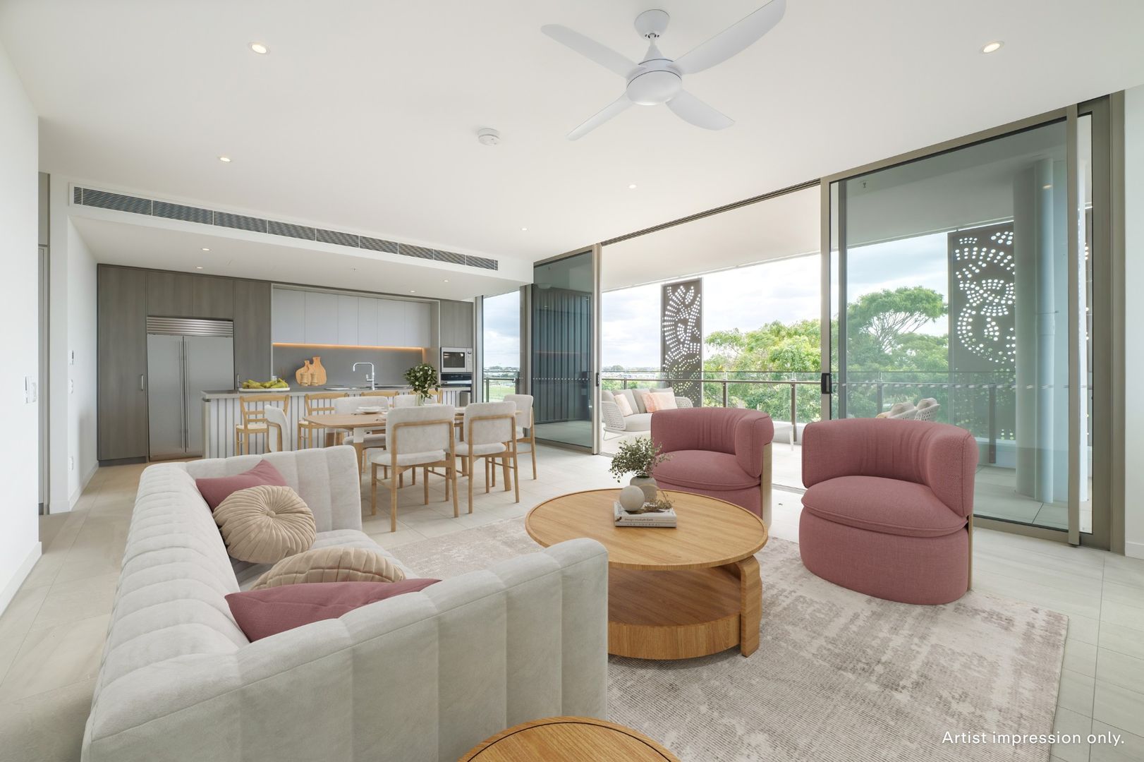 Urban Sophistication with Sweeping Balcony Views - P402