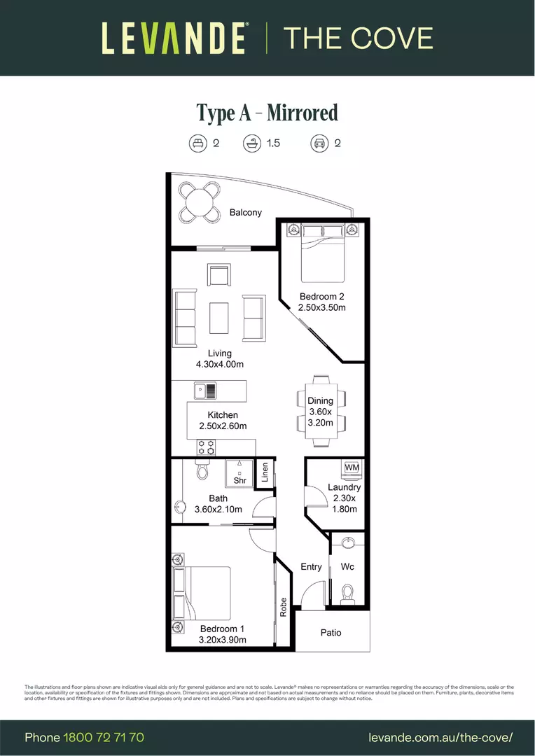 Two Bedroom | Unit 122