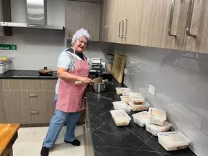 Retirement village cooking to support their residents