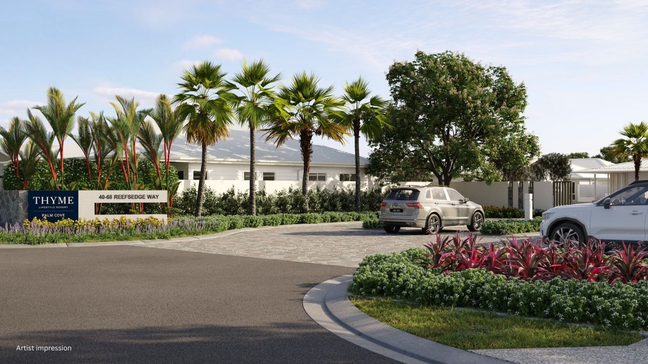 Positioned on the cusp of city and sea, Thyme Palm Cove is a unique blend of nature, freedom and connection