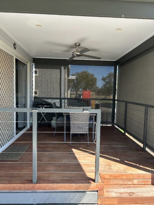 This cleverly designed two-bedroom home is packed with features!