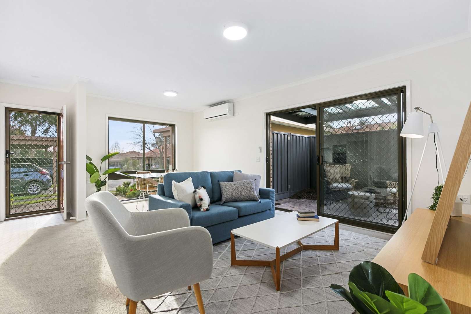 The perfect villa for a north-facing private backyard