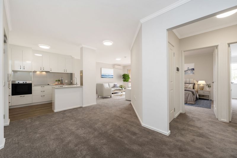 Sweeping Garden Views from the Balcony