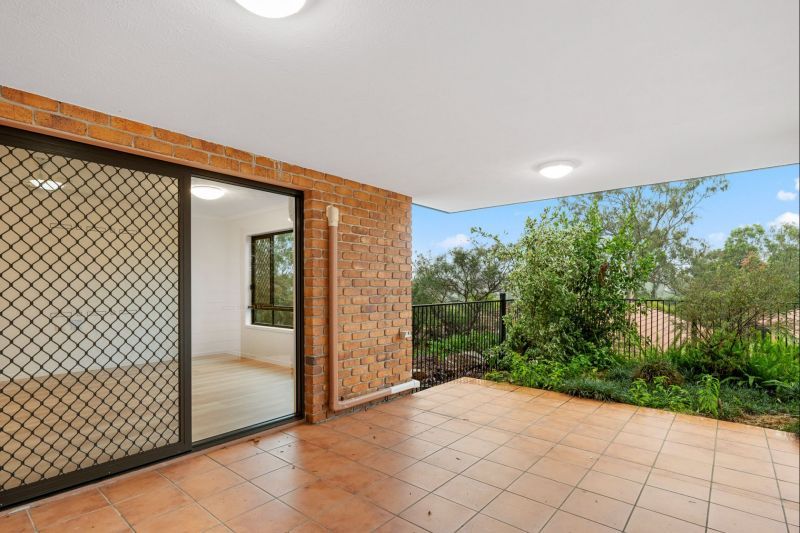 Two-bedroom apartment with spacious private patio