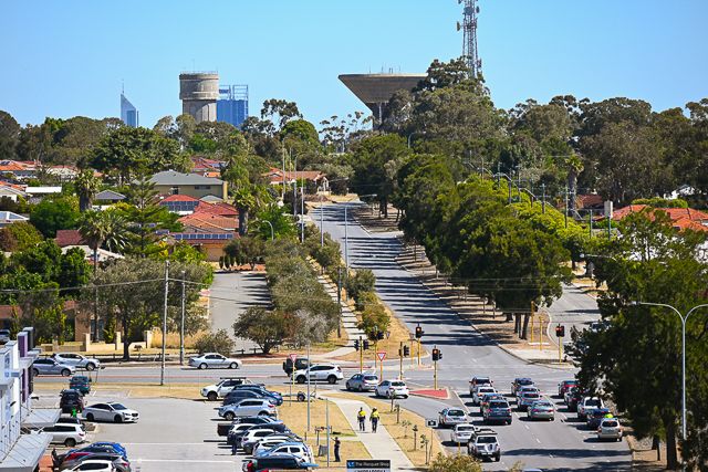 Corner the view from apartment 22