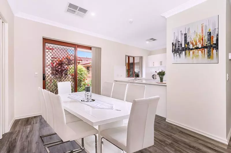 Overlooking beautiful gardens