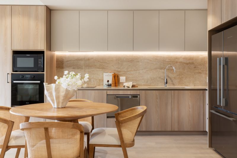 Luxe open-plan 1-bedroom apartment