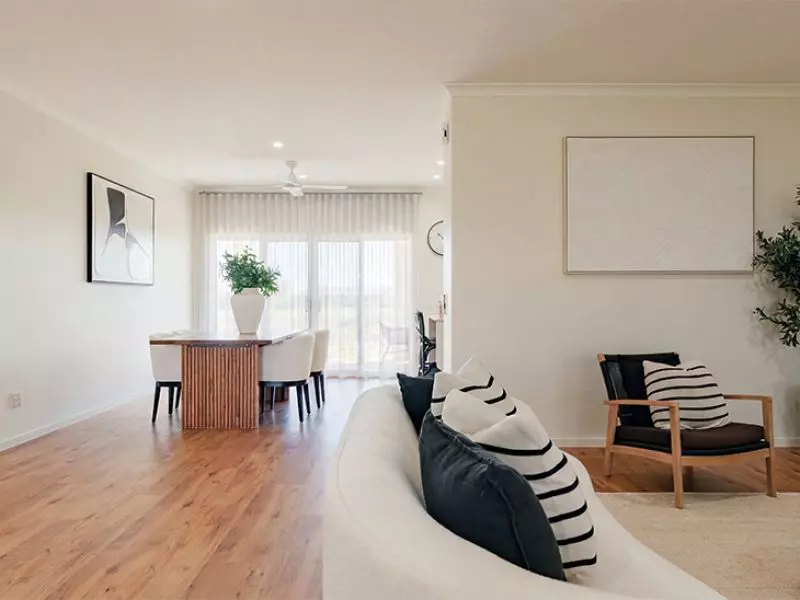 The most spacious villa in the release, offering comfort, style, and coastal living