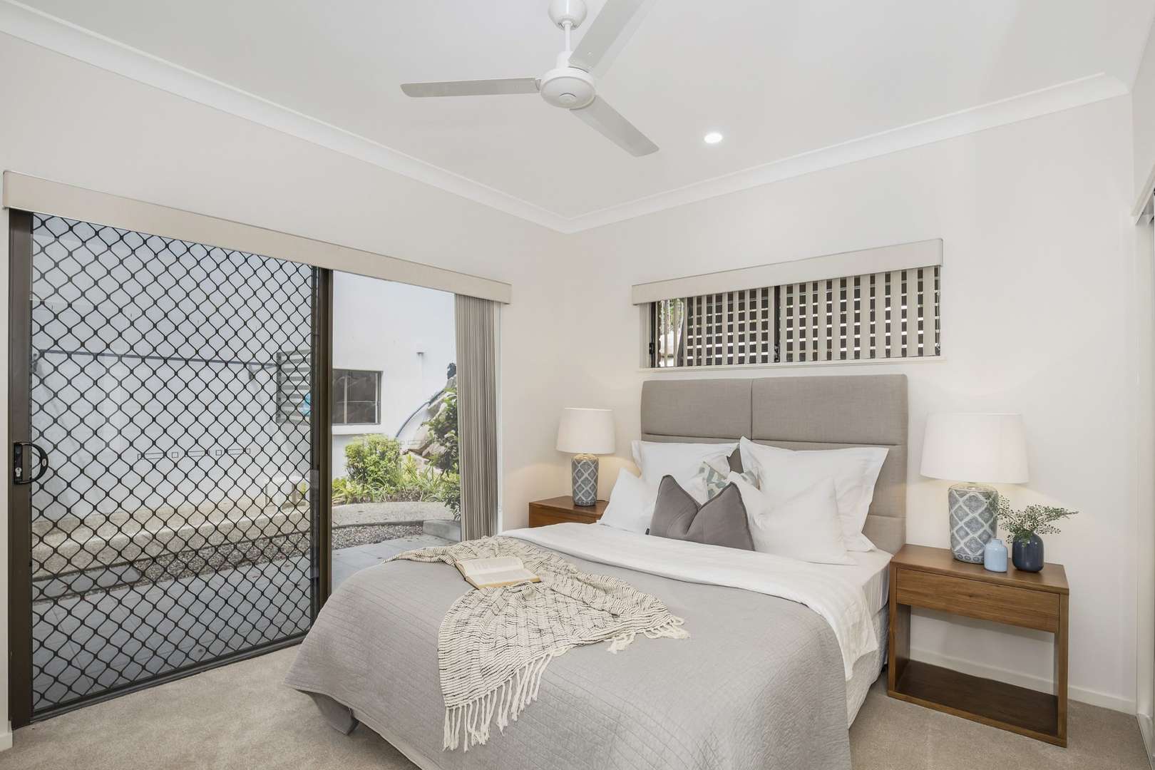 Spacious two-bedroom villa with detached garage