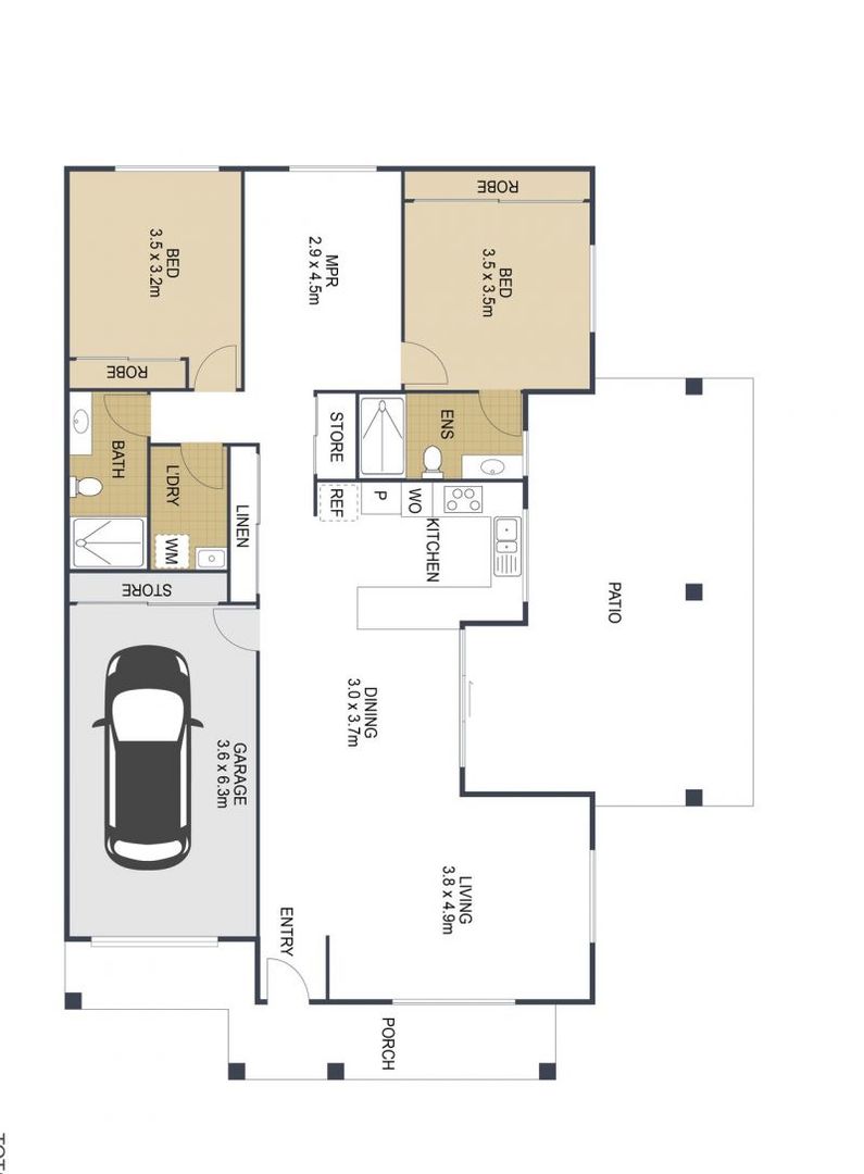 Site 115 - Established Saumarez