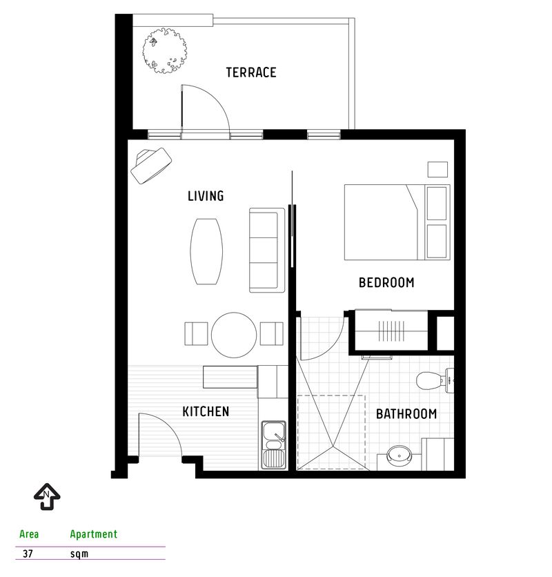 Bright and Fresh Retreat with Private Courtyard