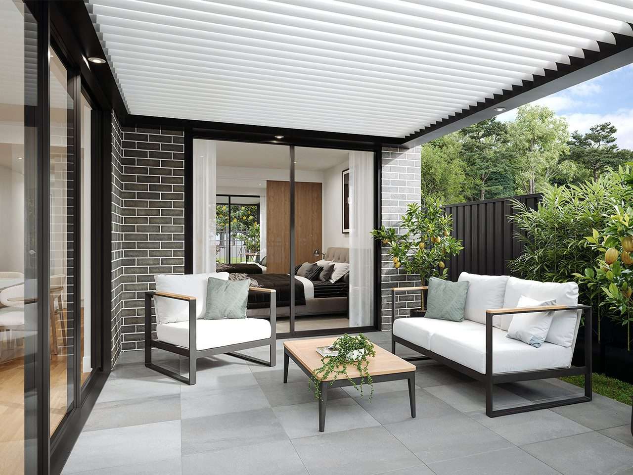 The Ashdale villa offers a thoughtfully designed two-bedroom layout with the comfort of two bathrooms and the convenience of a secure single garage.