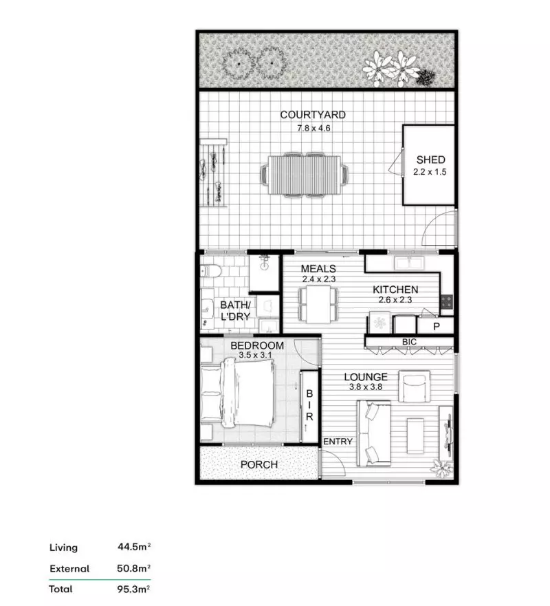 Modern Style with Alfresco Living