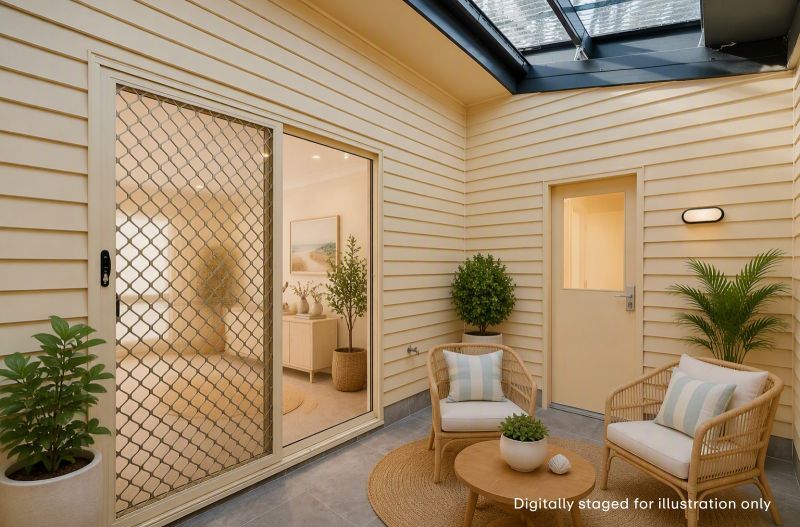 Space, Comfort and a Covered Balcony