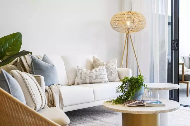 Modern north-facing apartment with an expansive balcony