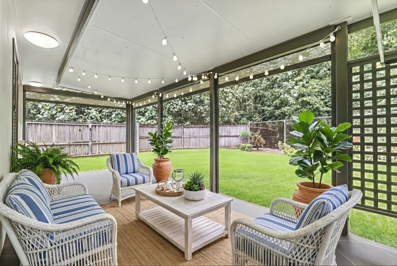 Private 2-bedroom villa with large backyard