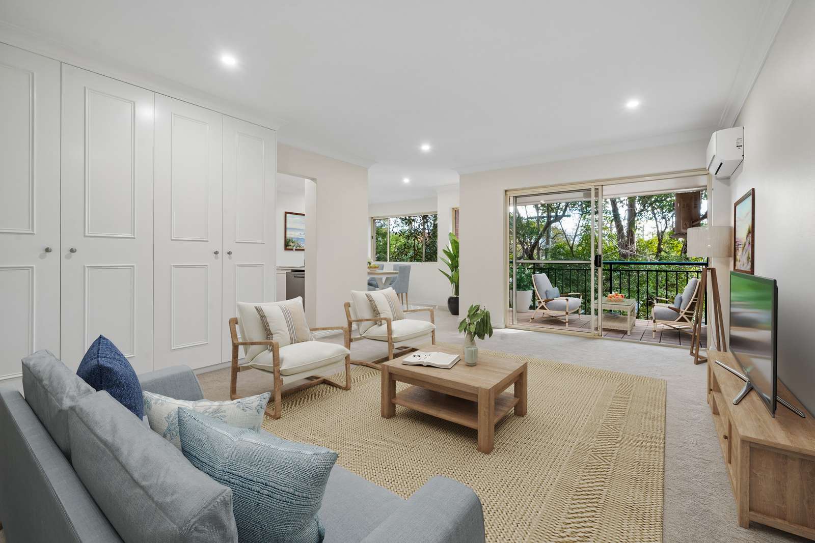 Beautifully appointed first-floor apartment