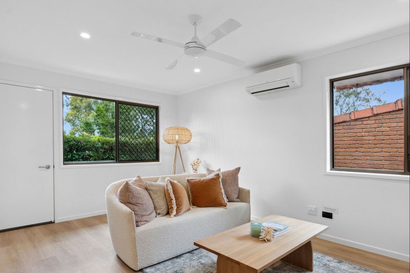 Modern convenience with garden views