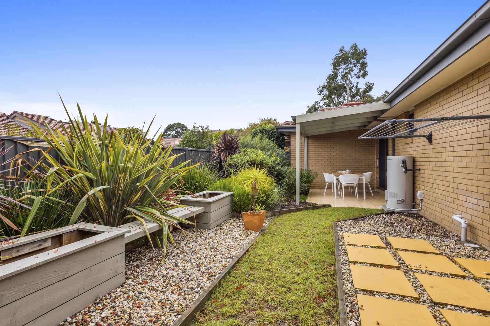 Nestled away amongst a beautiful garden setting