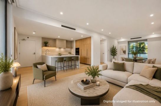 Sophisticated Living with Study and Dual Balconies