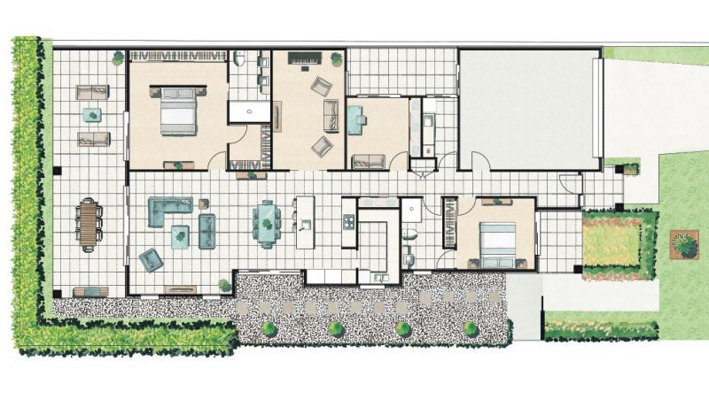 Stately elegance without downsizing