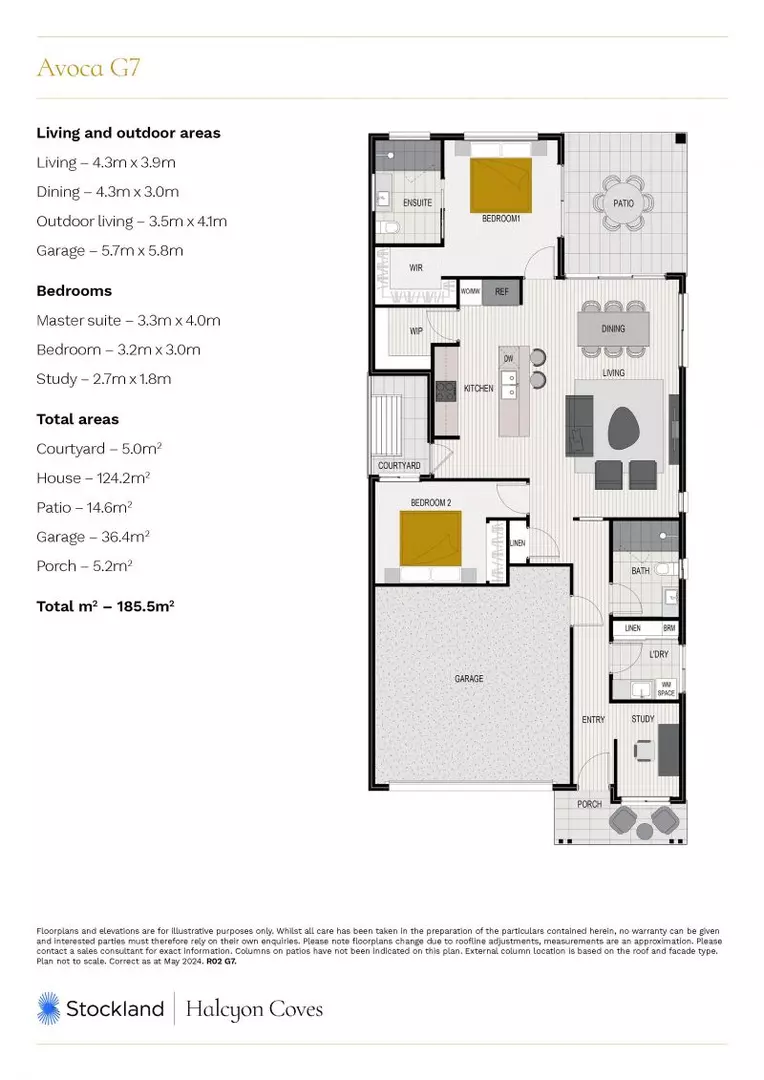Luxury Avoca Gable facade