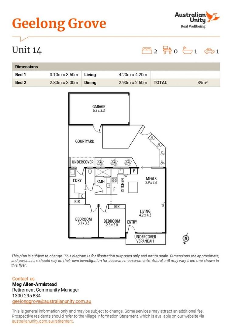 Beautifully Renovated 2-Bedroom Unit - Retirement Living