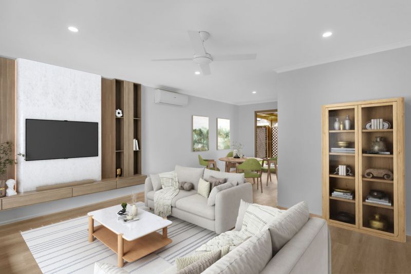 Recently renovated two-bedroom villa