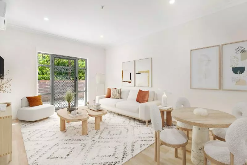 Ground-floor one-bedroom apartment