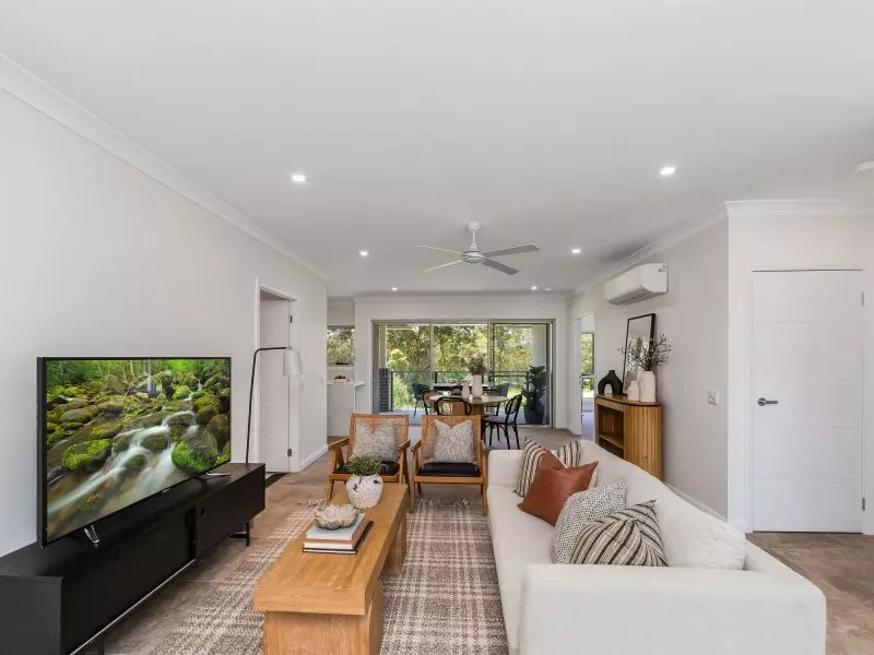 Tranquil retirement living with picturesque golf course views