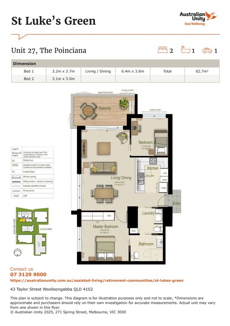 Stylish Retirement Living with New Upgrades in a Prime Woolloongabba Location