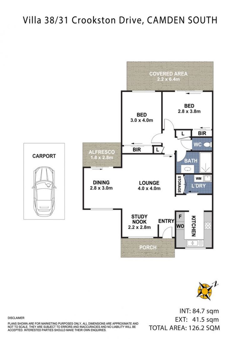 Decadently spacious & private villa!