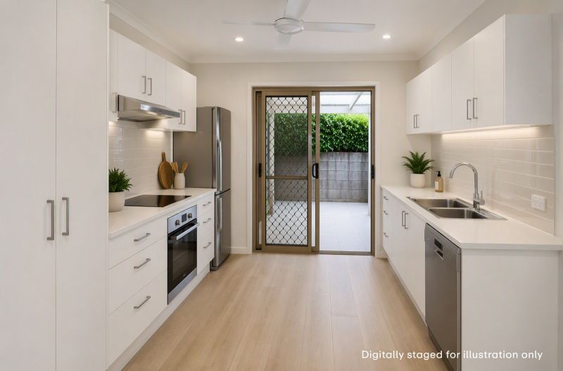 Garden outlook with Clubhouse Convenience
