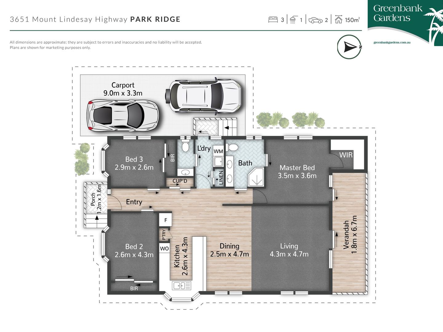 Beautiful 3 Bedroom Home with Bush-land Views - GREENBANK GARDENS